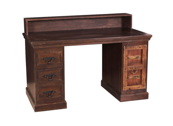 Handcrafted Wooden Writing Desk - Image 3