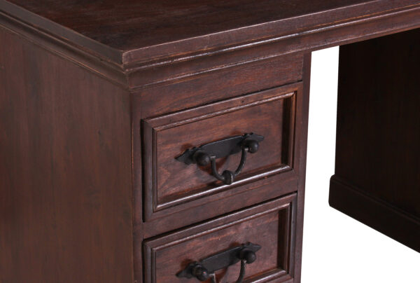Handcrafted Wooden Writing Desk - Image 5