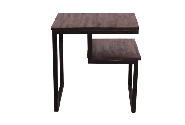 Compact Wooden & Iron Desk - Image 3