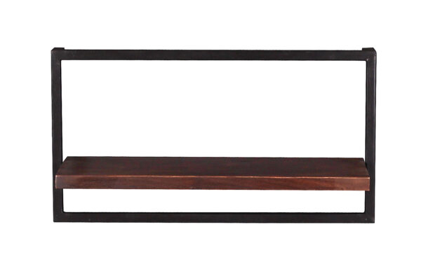 Wide Wooden & Iron Wall Hanger - Image 3