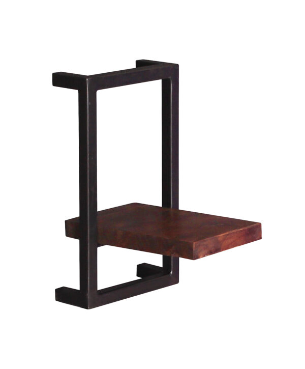 Mini Wooden & Iron Wall Hanger - Image 2