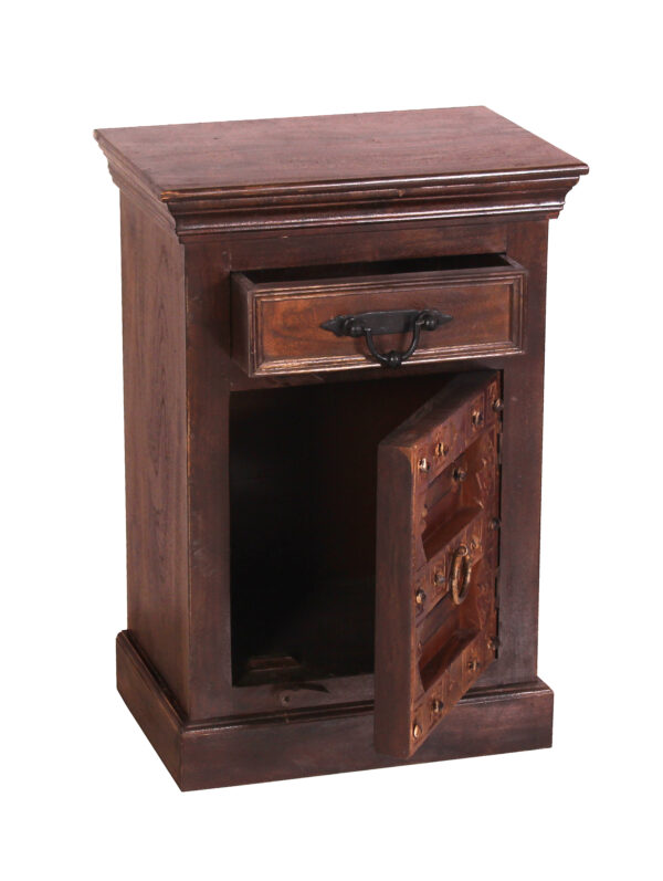 Tall Handcrafted Wooden Shoe Rack - Image 6