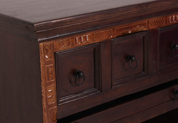 WOODEN WINE CABINET - Image 6
