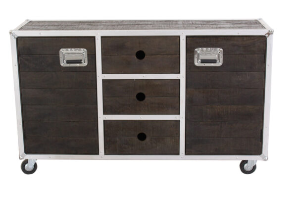 Wooden Sideboard with Drawers - Image 5
