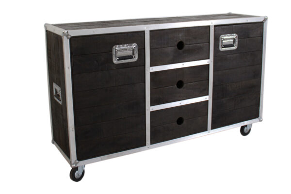 Wooden Sideboard with Drawers - Image 4