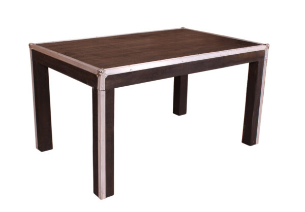 4-Seater Wooden Dining Table - Image 3