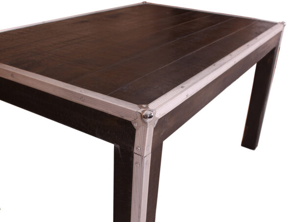 4-Seater Wooden Dining Table - Image 5