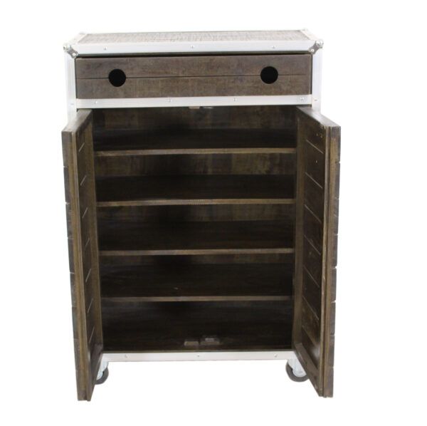 Tall Wooden Shoe Rack - Image 8