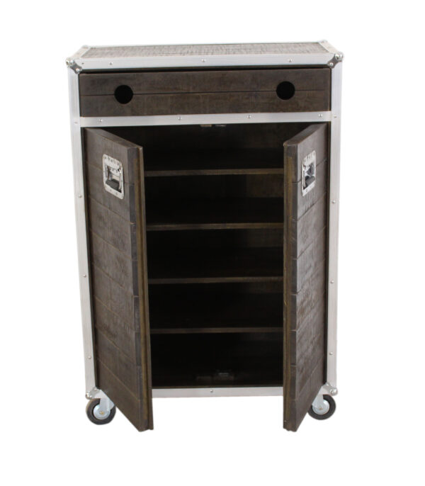 Tall Wooden Shoe Rack - Image 6