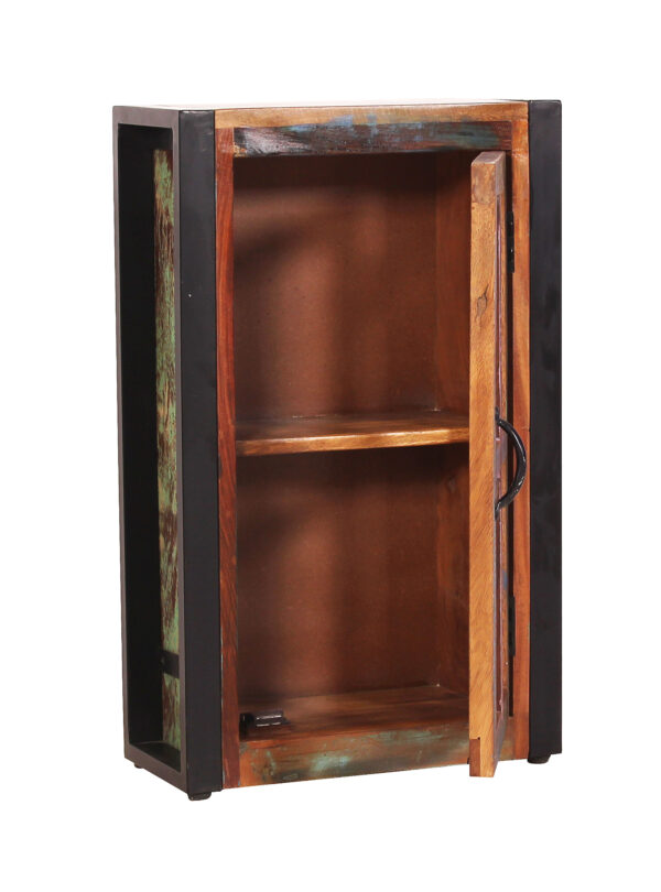 Compact Glass-Front Wall Cabinet - Image 4