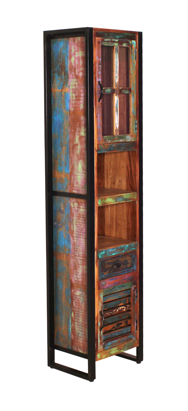 Tall Rustic Display Cabinet - Image 3