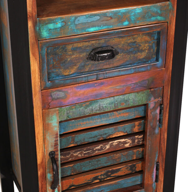 Tall Rustic Display Cabinet - Image 5