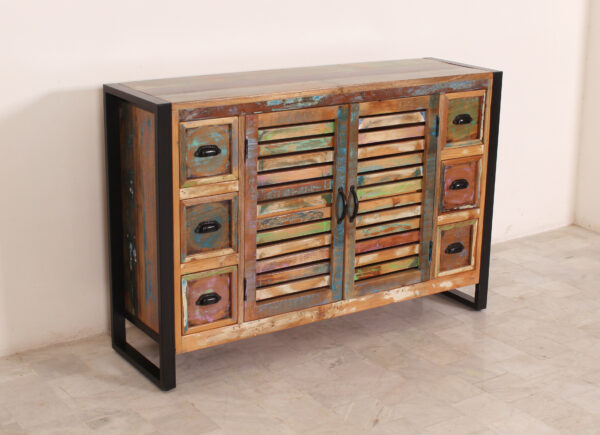 Multi-Drawer Rustic Sideboard - Image 2
