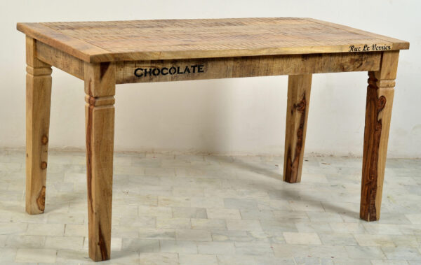 Rustic Wooden Dining Table - Image 2