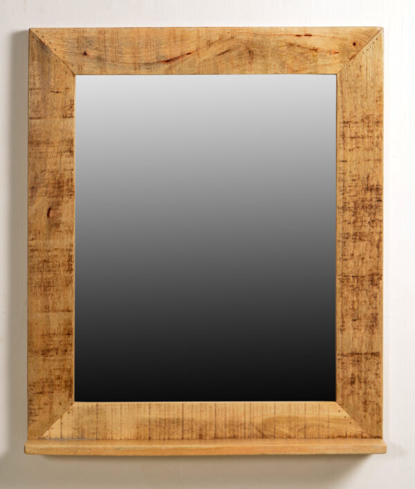 Framed Wooden Mirror