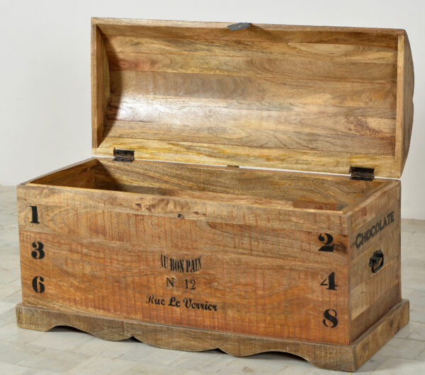 Wooden Storage Chest Box - Image 3