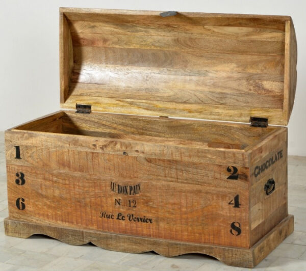 Wooden Storage Chest Box - Image 2