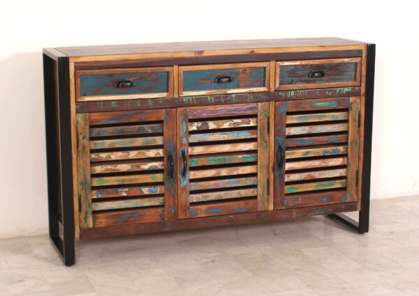 Three-Door Rustic Sideboard - Image 2