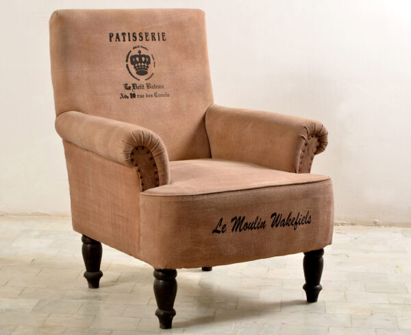 Charleston Canvas Club Sofa Chair - Image 2