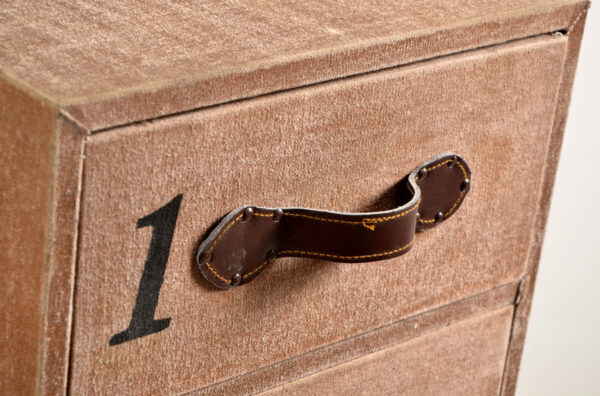 Charleston Tall Canvas Chest of Drawers - Image 4