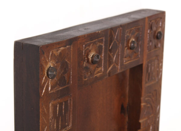 Vertical Handcrafted Wooden Hanger Panel - Image 4