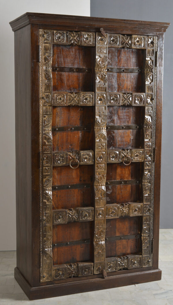 Handcrafted Wooden Almirah - Image 2