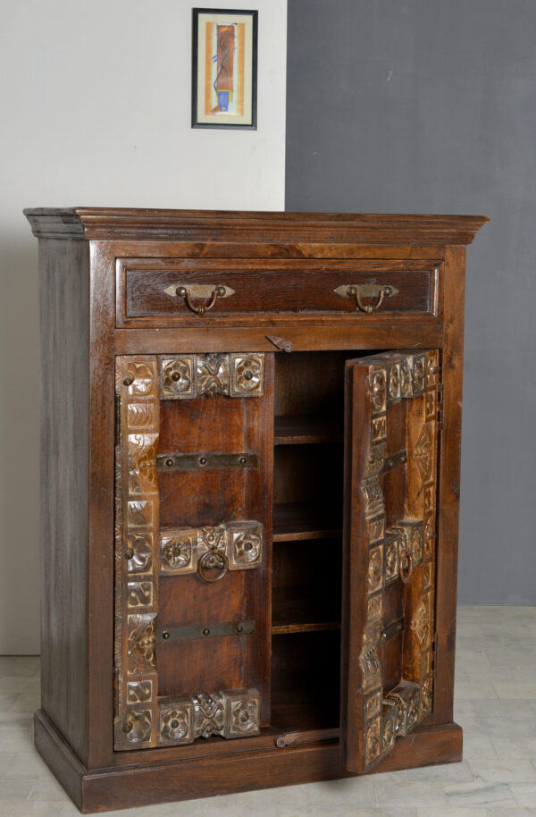 Large Handcrafted Wooden Shoe Rack - Image 3
