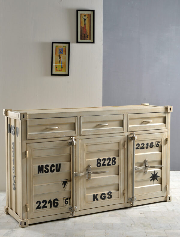 Industrial Iron Sideboard - Image 3