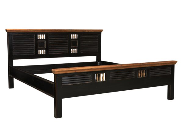 Mango Wood Bed Frame - Image 2