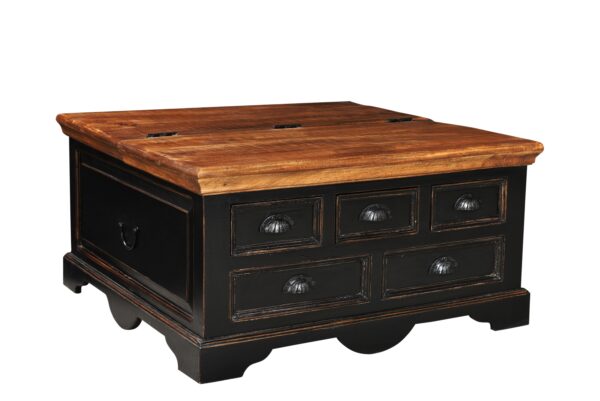 Mango Wood Coffee Cum Trunk - Image 4