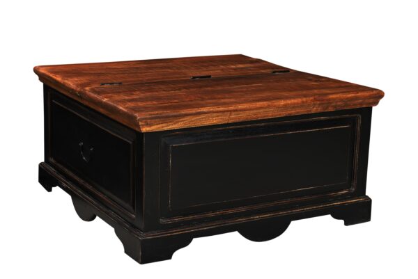 Mango Wood Coffee Cum Trunk - Image 2