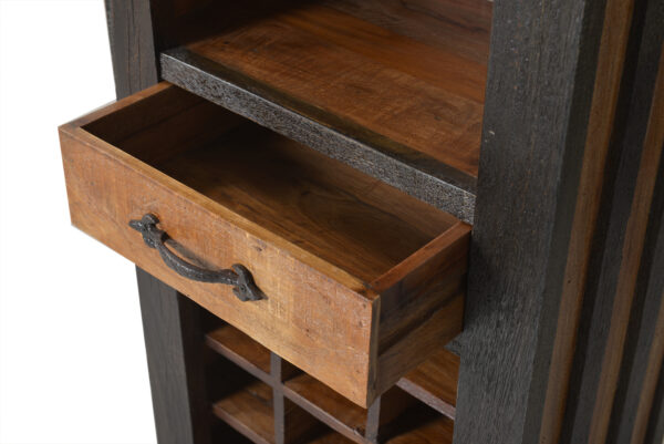 Tall Wooden Drawer Chest - Image 7