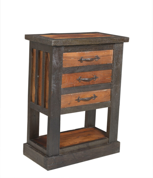 Compact Wooden Cabinet - Image 3