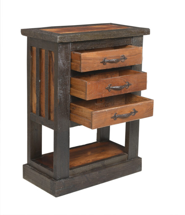 Compact Wooden Cabinet - Image 4