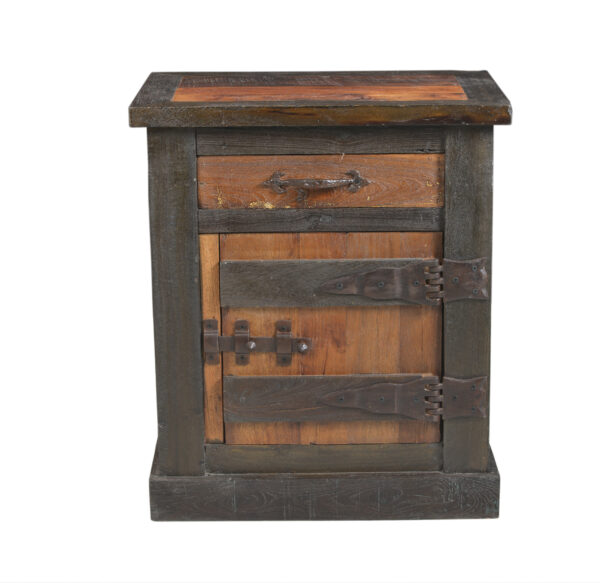 Wooden Bedside Cabinet - Image 2
