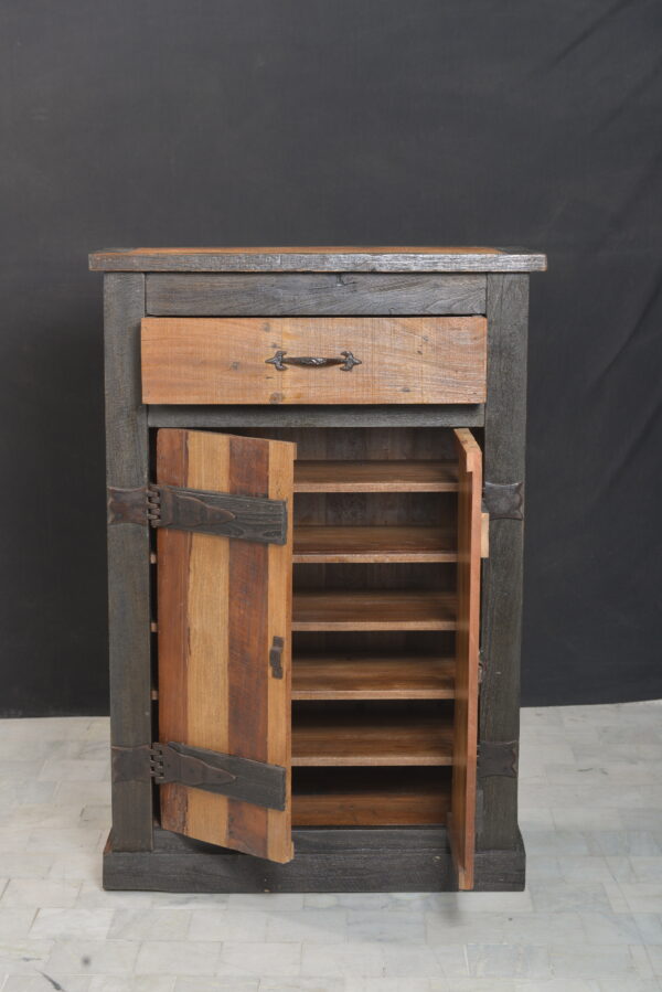 Tall Wooden Shoe Rack - Image 4