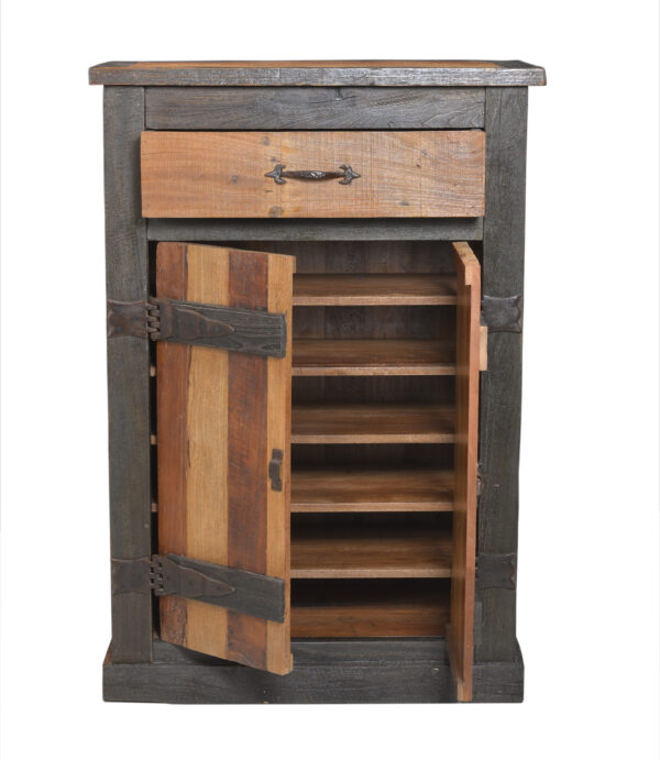 Tall Wooden Shoe Rack - Image 6