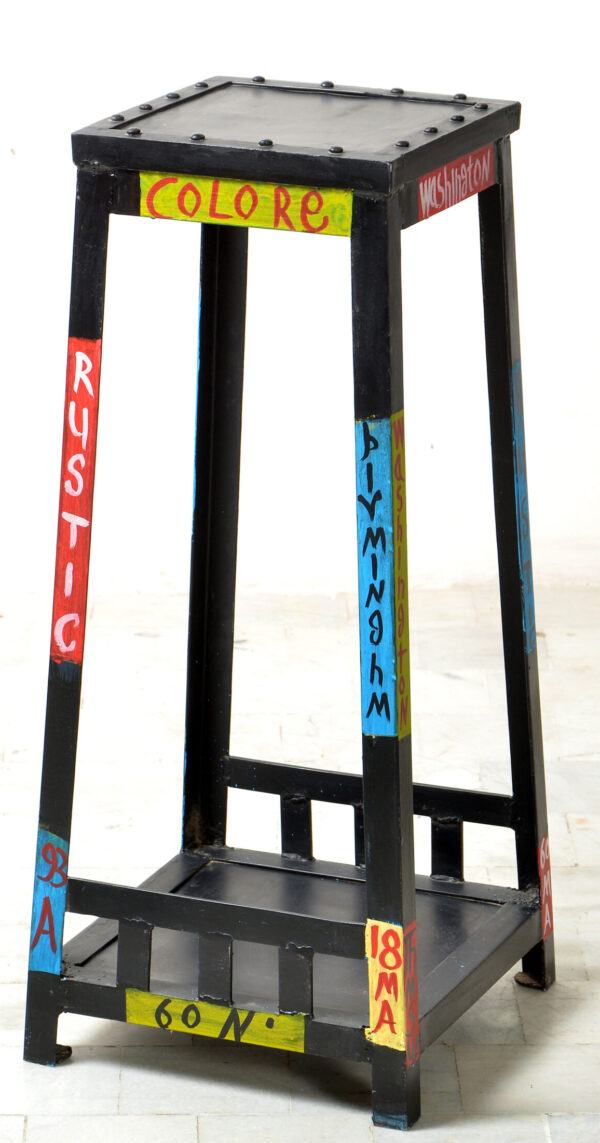 Iron Stool (set of 3) - Image 3
