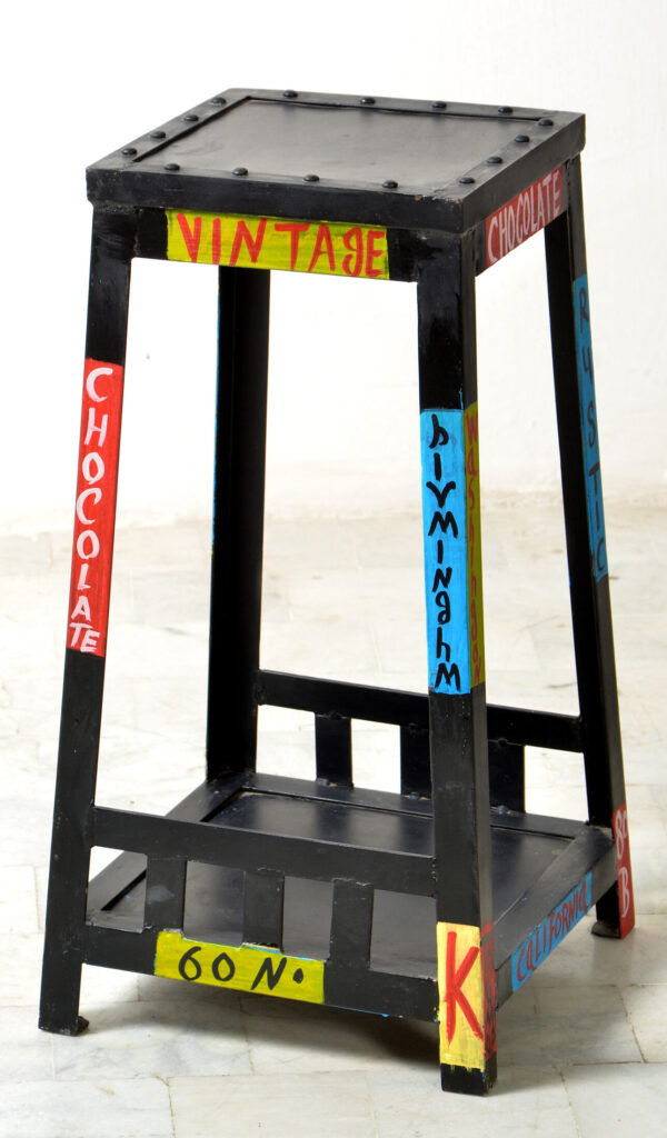 Iron Stool (set of 3) - Image 5