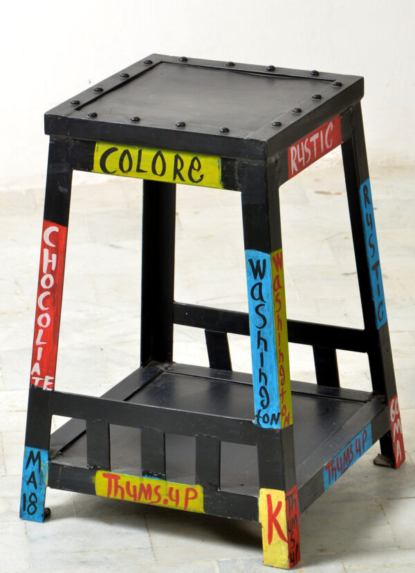 Iron Stool (set of 3) - Image 4