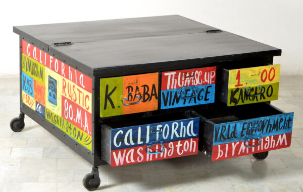 Iron Coffee Table - Image 4