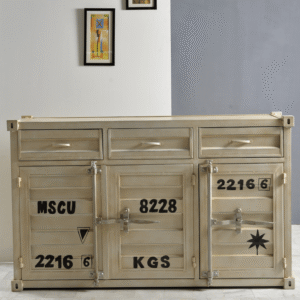Industrial Iron Sideboard