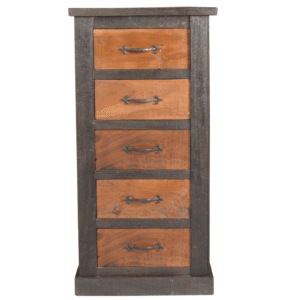 Tall Wooden Drawer Chest