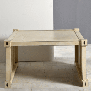Industrial Iron & Wood Coffee Table