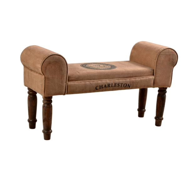 Charleston Canvas Entryway Bench