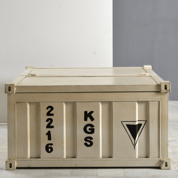 Industrial Iron Chest Box