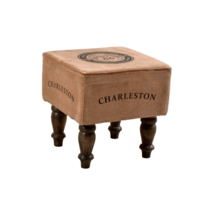 Charleston Canvas Ottoman Stool
