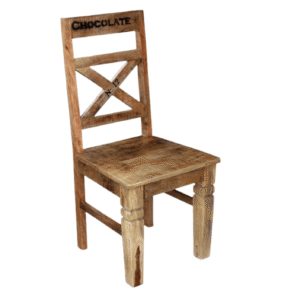 Rustic Wooden Dining Chair
