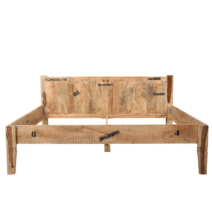 Rustic Reclaimed Wood Bed Frame