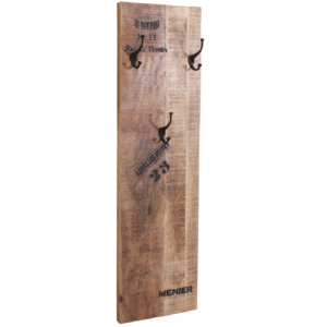 Rustic Wall-Mounted Wooden Hanger Panel